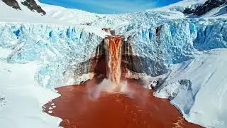 Blood Falls : Antarctica&rsquo;s Mysterious Red Waterfall @UnearthTheEarth 