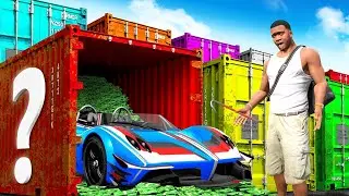 😂GTA 5 : Franklin Gifted New Car on Shinchan Birthday In Gta 5!