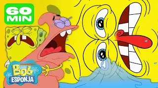 Bob Esponja | 1 Hora de Bob Esponja LLORANDO 😭 | Bob Esponja en Español