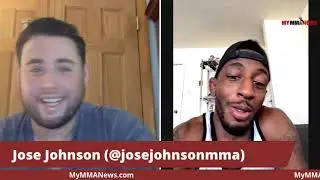 Jose Johnson looks to put on a show for Dana White on Contender Series