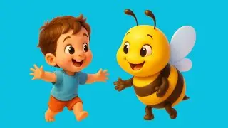 🐝💃 The Happy Little Bee Dance – Kids Song 🌈✨