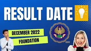Result Date for CA FOUNDATION DEC 22