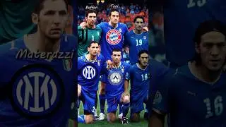 Italy 🇮🇹 squad Euro 2008 ❤️ Clubs ? #uefaeuro #footballshorts #soccershorts #euro2024