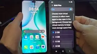 How to extend ram in Honor X8C | How to increase ram in Honor X8C