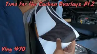How to Install Sticker Fab Carbon Headlight Overlay 2020 WRX