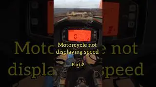 𝗠𝗼𝘁𝗼𝗿𝗰𝘆𝗰𝗹𝗲 𝗻𝗼𝘁 𝗱𝗶𝘀𝗽𝗹𝗮𝘆𝗶𝗻𝗴 𝘀𝗽𝗲𝗲𝗱! #bike #motorcycle #maintenance #service #display #instrumentcluster