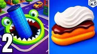 Hole.io time! 🕳️😎 | Perfect Cream! 🍦 So smooth, so satisfying! 😍