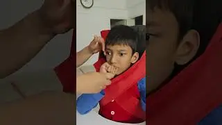 Learning to eat with own hands #kidswithspecialneeds#cerebralpalsy#disability#autistic