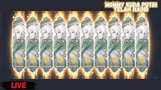 Nunggu Mommy Kuda Putih Zibai - Genshin Impact Luna 4 Indonesia #shorts