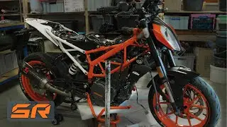 Motor ausbauen [KTM Duke 390] #SCHRAUBEN