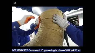 Rockwool g.i Sheet Insulation Work 