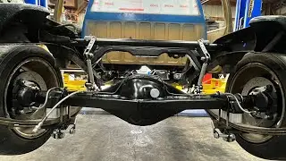 S-10 rear end swap 9&rdquo; ford rear is in!
