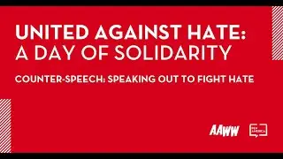 [WEBINAR] Counter-Speech: Speaking Out to Fight Hate