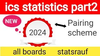 2nd year statistics paper pairing schemce 2024 12t stats paper pattern 2024/statsrauf