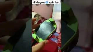 Spin bot phone cooler  -9 degree 🥶 #automobile #remix #music #youtubeshorts #trending
