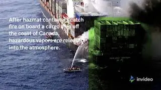 Again a fire on board container ship. Canada