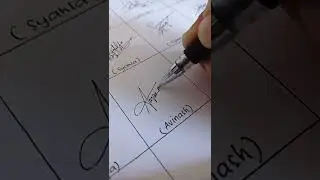 avinash signature #shorts #signature #autograph #tandatangan #हस्ताक्षर