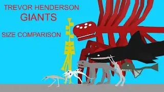 Trevor henderson Giants Size Comparison 
