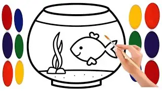 𝗛𝗼𝘄 𝘁𝗼 𝗗𝗿𝗮𝘄 𝗖𝘂𝘁𝗲 𝗙𝗶𝘀𝗵 𝗝𝗮𝗿🐠🐟 𝗘𝗮𝘀𝘆 𝗖𝘂𝘁𝗲 𝗙𝗶𝘀𝗵 𝗕𝗼𝘄𝗹 𝗗𝗿𝗮𝘄𝗶𝗻𝗴 🐠𝗜 𝗞𝗶𝗱𝘀 𝗱𝗿𝗮𝘄 𝗙𝗶𝘀𝗵 𝗕𝗼𝘄𝗹 𝗜𝗜 𝗗𝗿𝗮𝘄 𝗖𝘂𝘁𝗲 𝗔𝗾𝘂𝗮𝗿𝗶𝘂𝗺