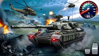 Obliterating Enemies in Massive Warfare | Massive Warfare Tanks Games Android