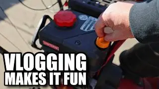 Vlogging makes everyday activities SPECIAL - even changing the oil in my Craftsman snowblower!