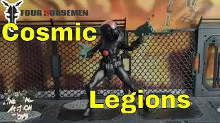 Cosmic Legions T.U.5.C.C engineer 1:12 scale action figure. Nice, but  brittle plastic accessories.