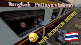 #3 Thajsko vlakem za 20Kč ! Bangkok-Pattaya  /thaivlog #3