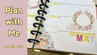 Plan with Me // Classic Horizontal Happy Planner // May 12th - 18th
