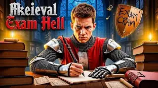All-Night Study Session in the Castle Library &bull; Parchment & Quill ASMR &bull; Knight Scholar Ambience