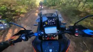 KTM Adventure Rally on KTM 1290 Super Adventure R Single Track