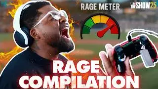 Подборка моментов ярости из MLB The Show 25 😡 !