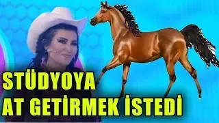 Deniz Serkanova Stüdyoya At Getirmek İstedi Yapımcıdan Öyle Bir Cevap Aldı ki!