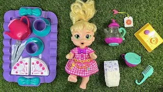 5 Minutes Satisfying with Unboxing Cute Baby Alive Doll Cake Toys | ASMR Video