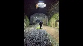 Short Video - Haddon Hall Tunnel Flooding After Storm Eunice Hits UK