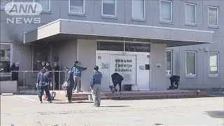 東京電力関連の事務所で火事　入口付近に&ldquo;電子レンジ&rdquo;　放火の可能性も　山梨県警(2025年4月4日)
