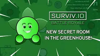 SURVIV.IO *NEW* Secret Room in the Greenhouse *BUNKER* and Red House and Craby Schack | MasterXico