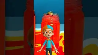 Who Wins the Speedy Ramp Race? #BlippiShorts #RampRace #KidsGames #FunCompetition