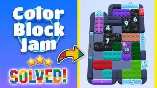 Color Block Jam Level 1195 (1196) | Every Puzzle Solved! 🎯