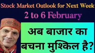  Stock Market Outlook for Next Week : 2 to 6 February by CA Ravinder Vats