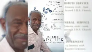 The Funeral Service of B. Peter Archer