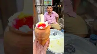 Kulhad Lassi at just ₹60/-😳❤️ #shorts #lassi #indianstreetfood