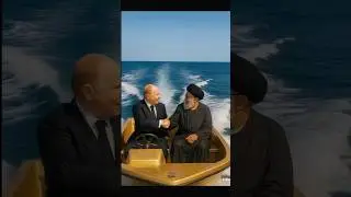 🌊Trump & Netanyahu Throw Khamenei in Ocean Putin Saves  🛥️ #khameini #trump #netenyahu #iranvsisrael