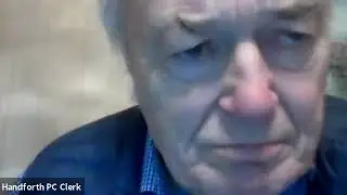 10th December 2020 Handforth Parish Council extraordinary meeting held using Zoom video technology