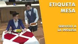C&oacute;mo se hace un servicio de mesa a la inglesa, paso a paso. Servicio a la inglesa