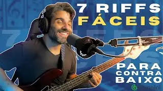 Riffs F&Aacute;CEIS no Baixo El&eacute;trico para Quem Est&aacute; Come&ccedil;ando 🎧 (com exemplos!)