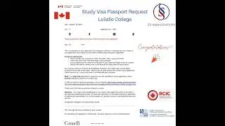 Study Visa Update!! #canada #immigration #study #students #college #visa #approval #consultant #rcic