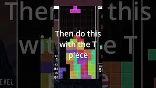 How to STSD in Tetris(Spelling mistake in vid NOT STD) #shorts #tetris #STSD