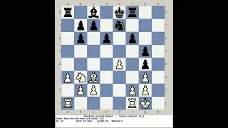 Blackmar, Armand Edward vs Lasker, Emanuel | New York Chess Simul 1892, USA