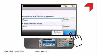 ECOSYS M5526cdw Configuración de red inalámbrica en su multifuncional