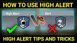How to use High Alert perk in COD Mobile | High Alert vs Alert perk in COD Mobile